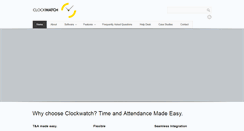 Desktop Screenshot of clockwatch.co.za