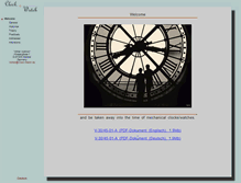 Tablet Screenshot of clockwatch.de